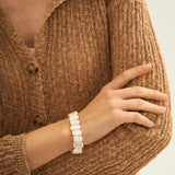 Rectangular Baroque Pearl Bracelet - Gembea Jewelry