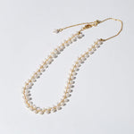Love and the City Pull Pearl Choker Necklace - Gembea Jewelry