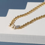 Love and the City Leaf Choker Necklace - Gembea Jewelry
