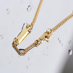 Oval Pendant Baroque Shaped Pearl Necklace - Gembea Jewelry