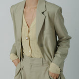 Oval Pendant Baroque Shaped Pearl Necklace - Gembea Jewelry