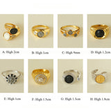 Style C Vintage Antique Three Silver Coins Ring