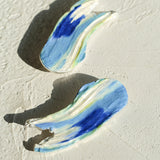 Artistic Colorful Oil Painting Brooch gembea jewelry