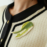 Artistic Colorful Oil Painting Brooch gembea jewelry