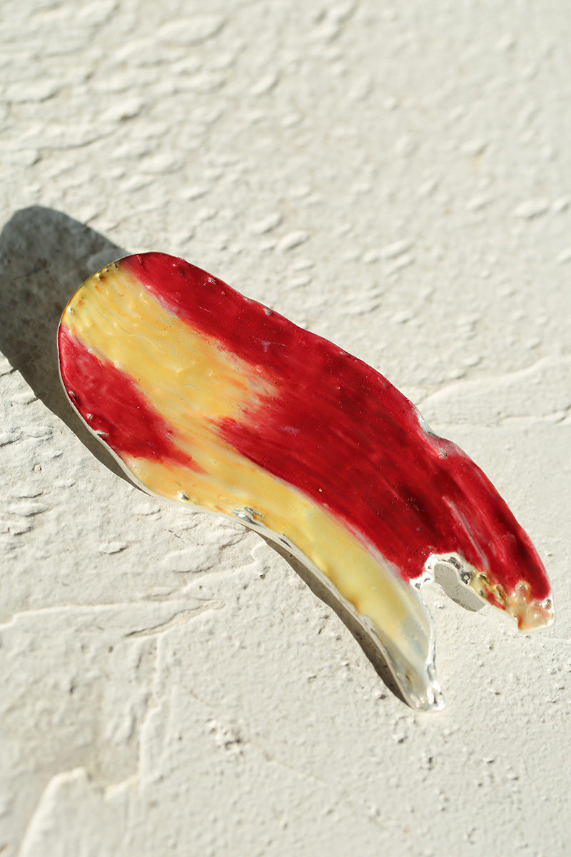 Artistic Colorful Oil Painting Brooch gembea jewelry