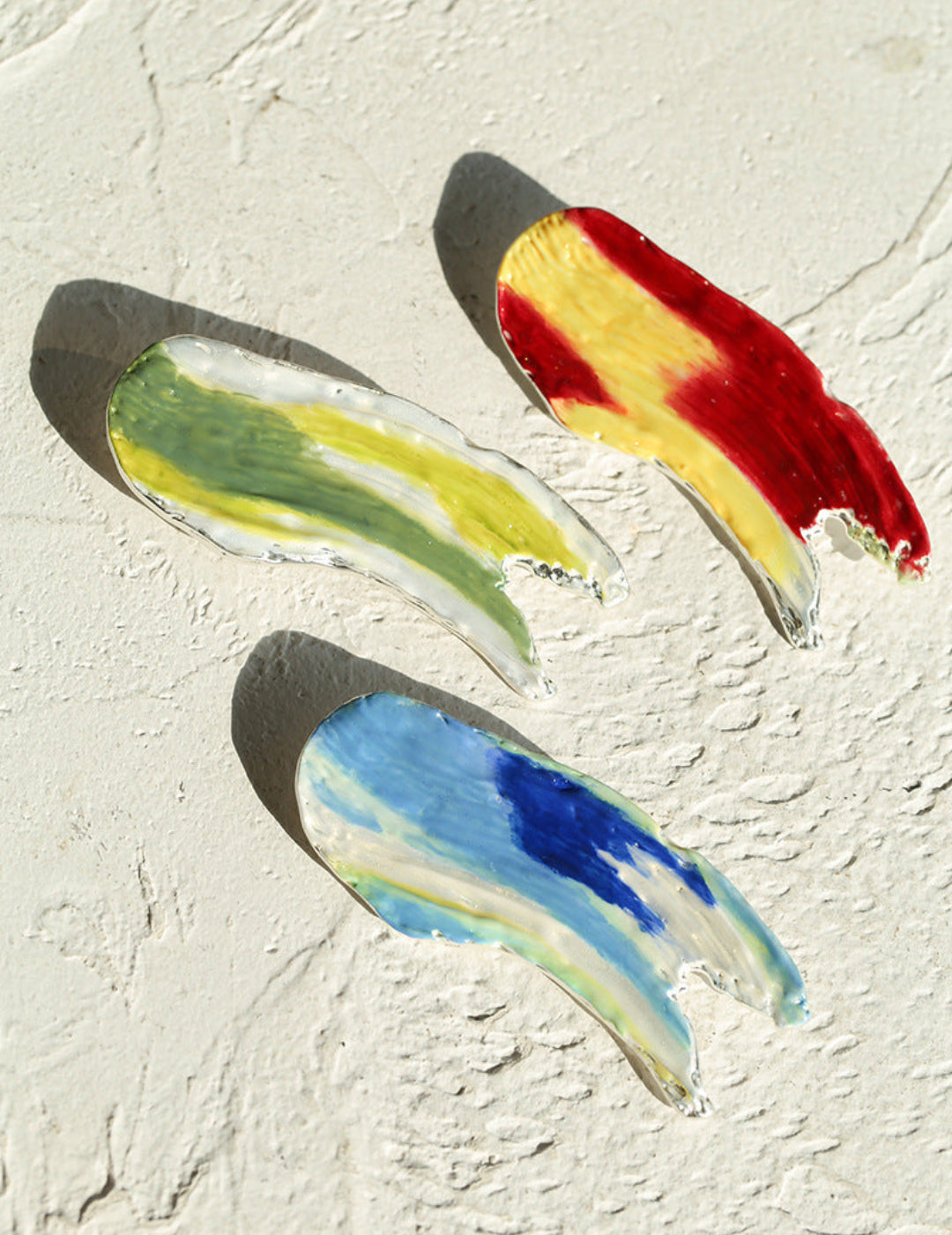 Artistic Colorful Oil Painting Brooch gembea jewelry