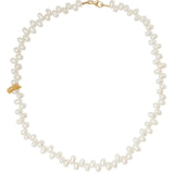 Asymmetrical Freshwater Pearl Necklace gembea jewelry