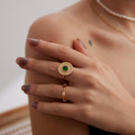Bamboo Knot Sterling Silver Ring - Gembea Jewelry