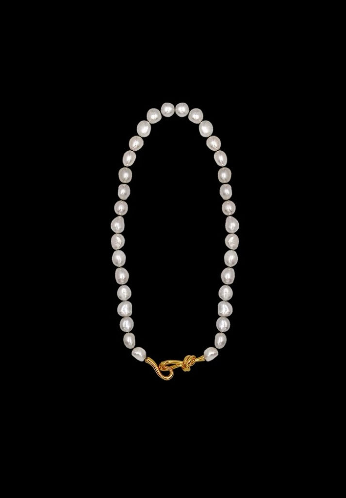 Baroque Pearl Beaded Choker Necklace GEMBEA JEWELRY