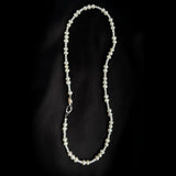 Bean Pod Irregular Freshwater Pearl Beaded Necklace gembea jewelry