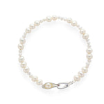 Bean Pod Irregular Freshwater Pearl Beaded Bracelet gembea jewelry