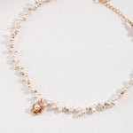 Camellia Unique Pendant Freshwater Pearl Necklaces - Gembea Jewelry