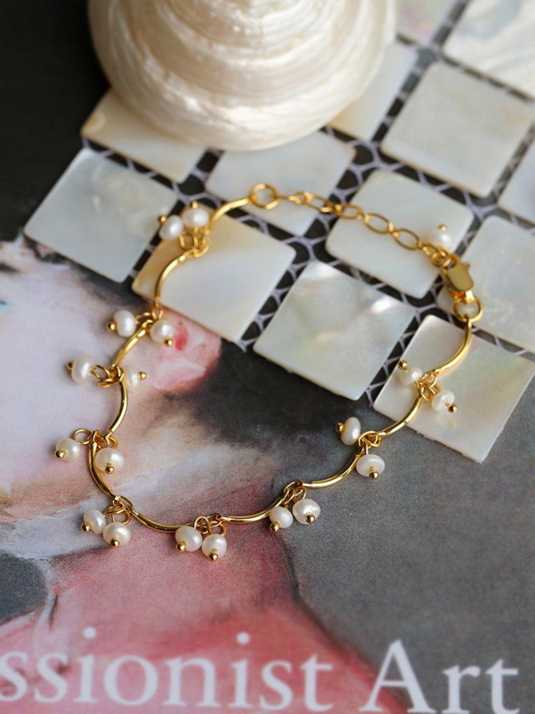 Cherry Freshwater Pearl Bracelets - Gembea Jewelry