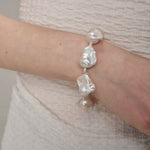 Gembea Jewelry Baroque Pearl Beaded Bracelet