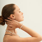 Classic Petal Baroque Pearl Bracelet - Gembea Jewelry