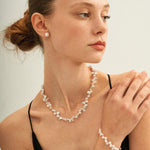 Classic Petal Baroque Pearl Bracelet - Gembea Jewelry