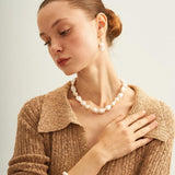 Classical Baroque Pearl Beaded Bracelets - Gembea Jewelry