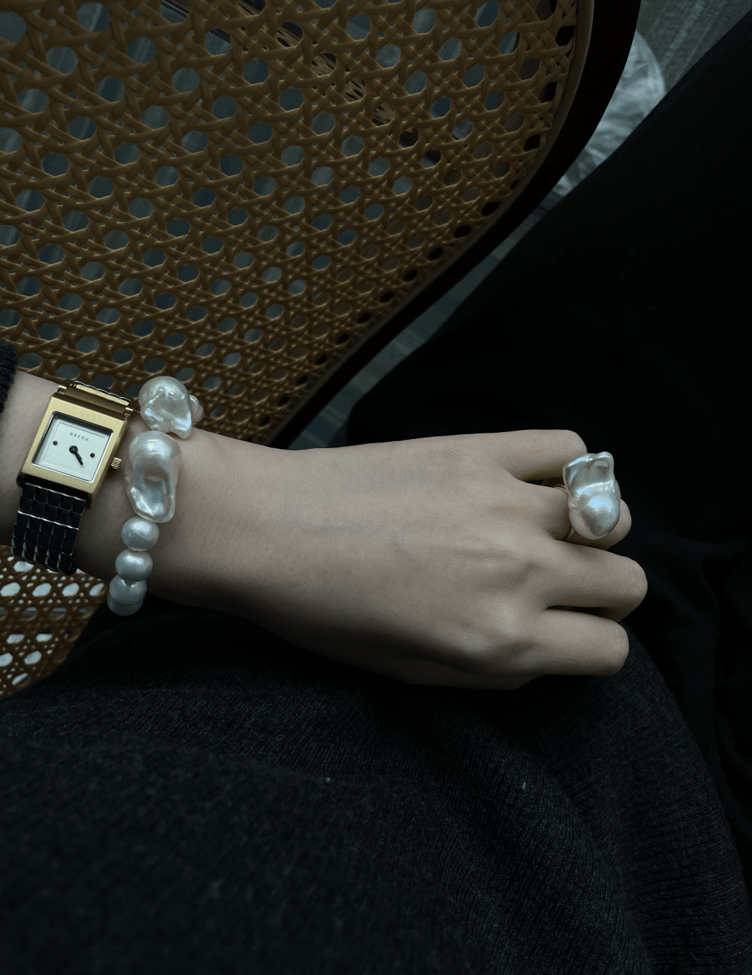 Classical Baroque Pearl Beaded Bracelets - Gembea Jewelry