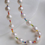 Gembea Jewelry Colorful Beaded Baroque Necklace