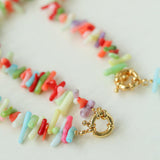 Sea's Embrace Series Gemstone Baroque Pearl Necklace - Gembea Jewelry