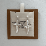 Crucifix Baroque Pendant Drop Earrings - Gembea Jewelry