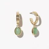 Dongling Gemstone Drop Earrings gembea jewelry