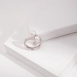 Double Freshwater Pearl Open Rings - Gembea Jewelry