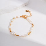 Elegant Pearl Beaded Bracelet