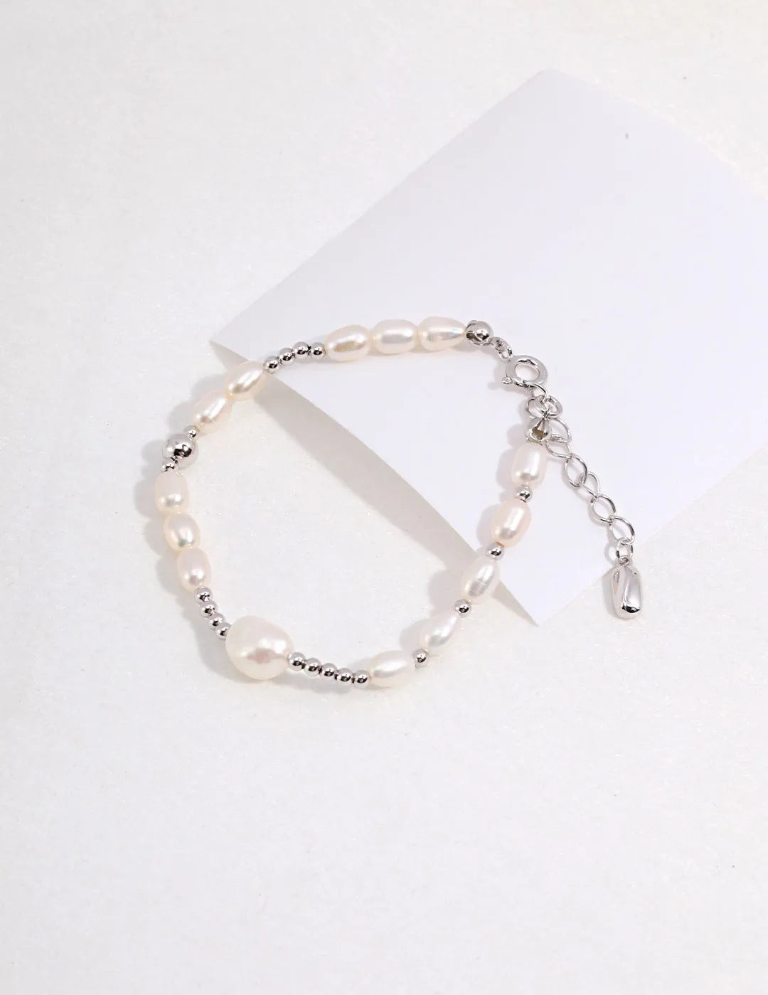 Elegant Pearl Beaded Bracelet
