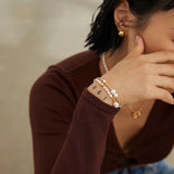 Elegant Pearl Beaded Bracelet