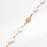 Flat Freshwater Pearl Chain Necklaces - Gembea Jewelry