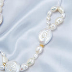 French Style Round Baroque Pearl Choker Necklace - Gembea Jewelry