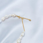 French Style Round Baroque Pearl Choker Necklace - Gembea Jewelry