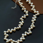 French Wheat Elegance Pearl Necklace gembea jewelry