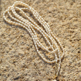Long Necklace of Natural Baroque Pearls - Gembea Jewelry