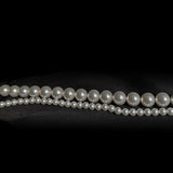 Gradient Artificial Pearl Collarbone Choker Necklace gembea jewelry