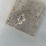 Baroque Pearl Zircon Stud Earrings