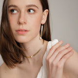 Gembea Jewelry Love and the City Leaf Choker Necklace