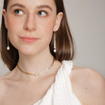 Gembea Jewelry Love and the City Leaf Choker Necklace