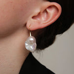 Gembea Jewelry Baroque Pearl Drop Ear Hook Earrings