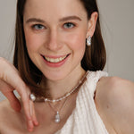 Gembea Jewelry Simple Freshwater Pearl Necklace