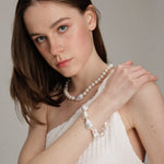 Gembea Jewelry Baroque Pendant Edison Pearl Necklace