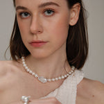 Gembea Jewelry Baroque Pendant Edison Pearl Necklace