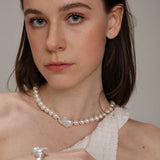 Gembea Jewelry Baroque Pendant Edison Pearl Necklace