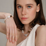 Gembea Jewelry Amber Baroque Pearl Bracelet