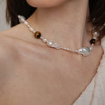 Gembea Jewelry Amber Baroque Pearl Necklace