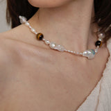 Gembea Jewelry Amber Baroque Pearl Necklace