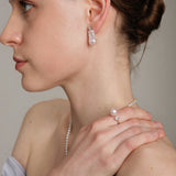 Gembea Jewelry Freshwater Pearl Zircon Ring