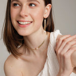 Gembea Jewelry Love and the City Leaf Choker Necklace