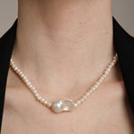 Gembea Jewelry Baroque Pearl Beaded Necklace